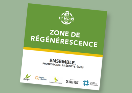 Signalétique (format PDF) : « Zone de régénérescence » 6x6po